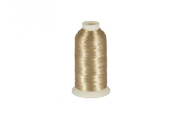 Metallic Thread 1000m-color:3005 (Light Gold)