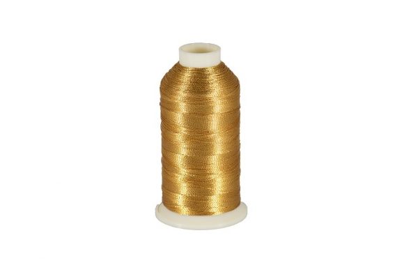 Metallic Thread 1000m-color:3007 (Darkest Gold)