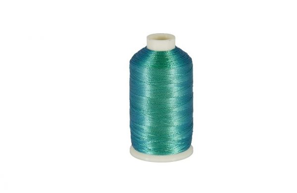 Metallic Thread 1000m-color:3022 (Iridescent Green)