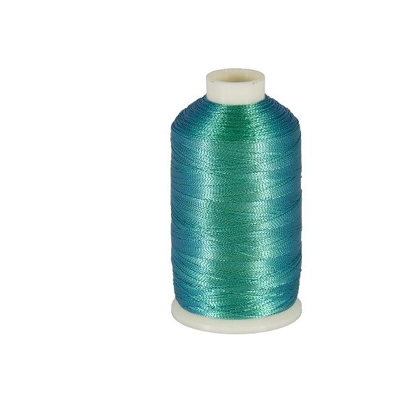 Metallic Thread 1000m-color:3022 (Iridescent Green)