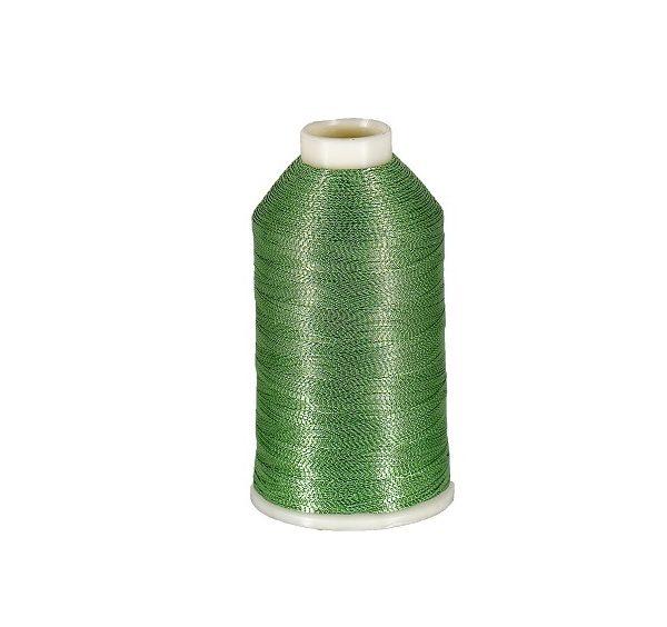 Metallic Thread 1000m-color:3023 (Medium Green)