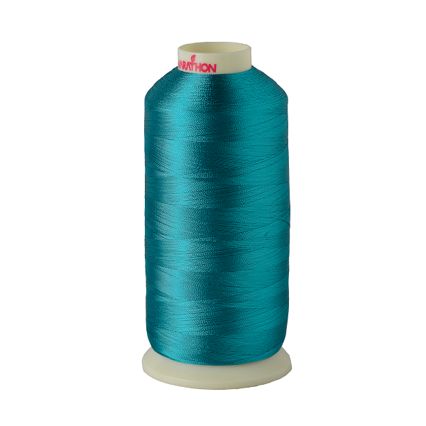 Marathon Viscose Rayon Thread 5,000m: Colour 1274 (Emerald Green)