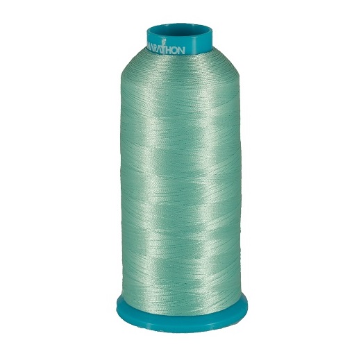 Marathon Polyester Thread 1000m-color:2227 (Cyan)