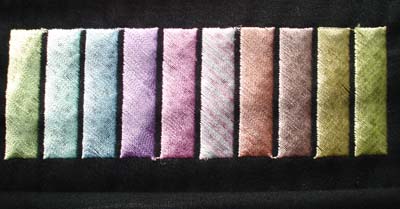Heirloom - Pastels for heirloom and other work.  Great for baby wear (10  x rayon 1,000m inc. 1 x Variegated thread)