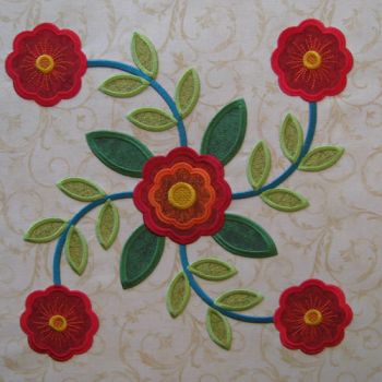 Rose of Sharon  (Block) Thread Kit - 9 x 1,000m