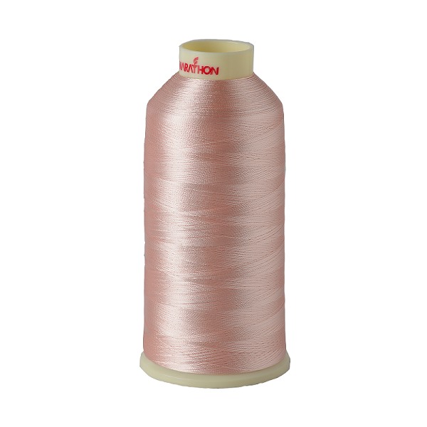 Marathon Viscose Rayon Thread 1000m-color:1037 (Crystal Pink)