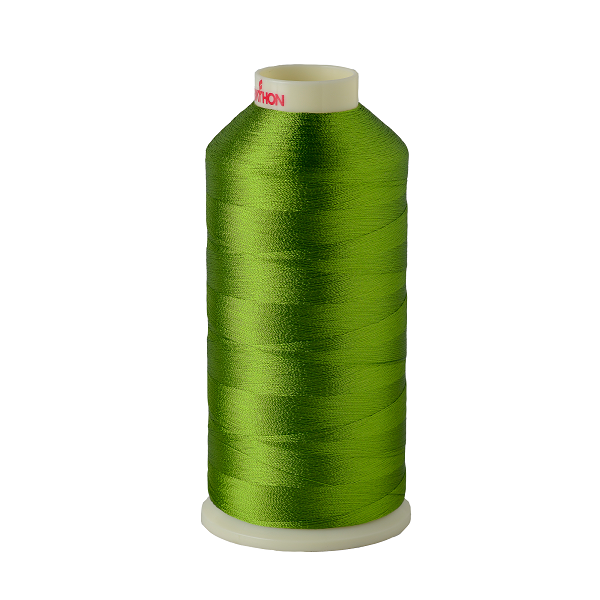 Marathon Viscose Rayon Thread 1000m-color:1123 (Green/Yellow)