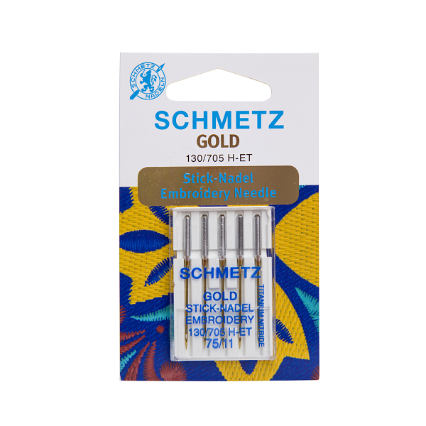 Schmetz GOLD Embroidery Needle