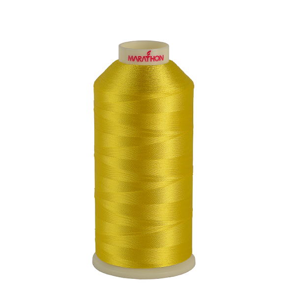 Marathon Viscose Rayon Thread 5000m-color:1005 (Daffodil)