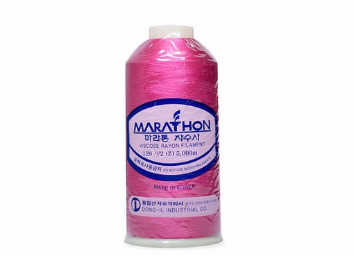 Viscose Rayon Thread 5000m-color:1025 (Cherry Blossom)