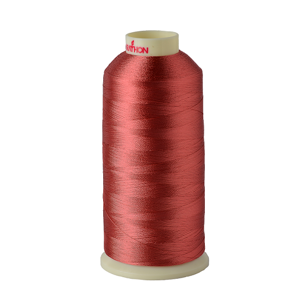 Viscose Rayon Thread 5000m-color:1036 (Brandied Apricot)