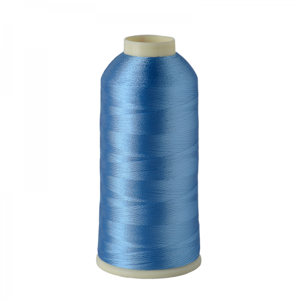 Viscose Rayon Thread 5000m-color:1058 (Caribbean Blue)