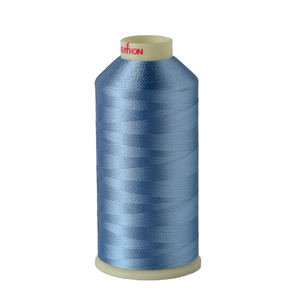 Viscose Rayon Thread 5000m-color:1062 (Sky Blue)