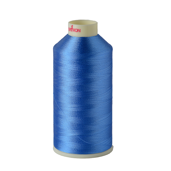 Viscose Rayon Thread 5000m-color:1063 (Bright Blue)