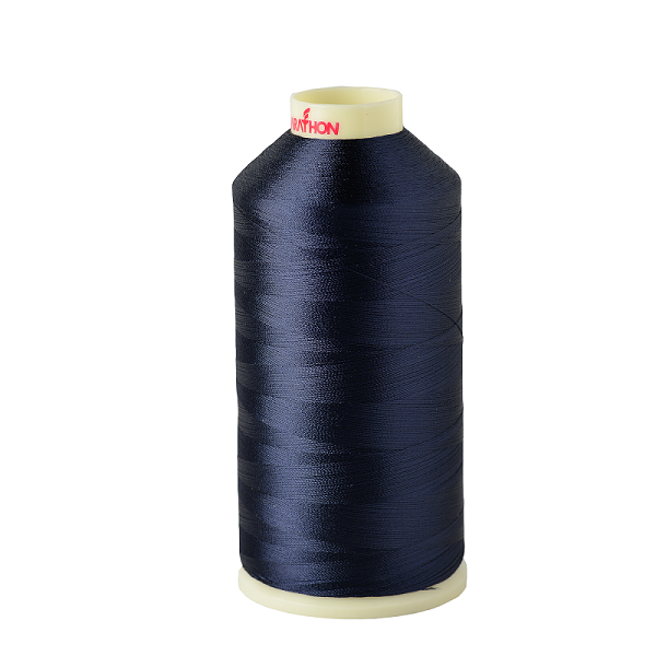 Viscose Rayon Thread 5000m-color:1070 (Darkest Navy)