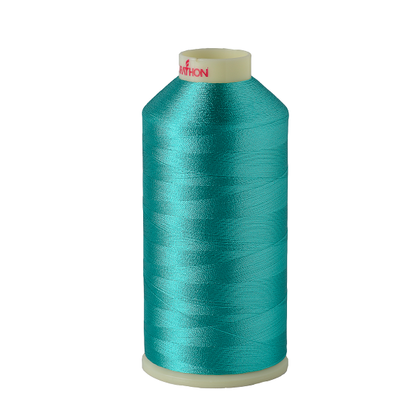 Viscose Rayon Thread 5000m-color:1105 (M.D. Green)