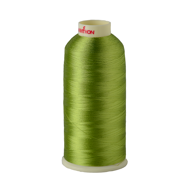 Viscose Rayon Thread 5000m-color:1122 (Dark Green)