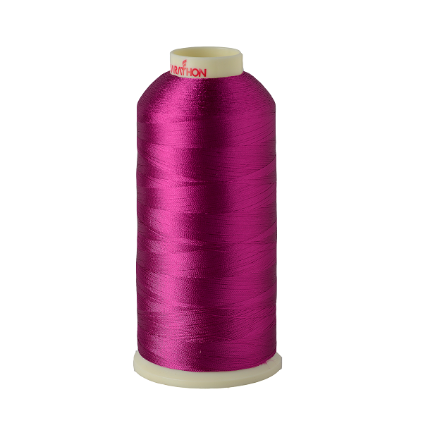 Viscose Rayon Thread 5000m-color:1153 (New Berry)