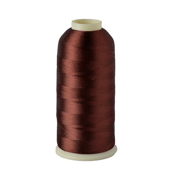 Viscose Rayon Thread 5000m-color:1160 (Coffee Bean)