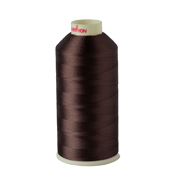Viscose Rayon Thread 5000m-color:1162 (Dark Brown)