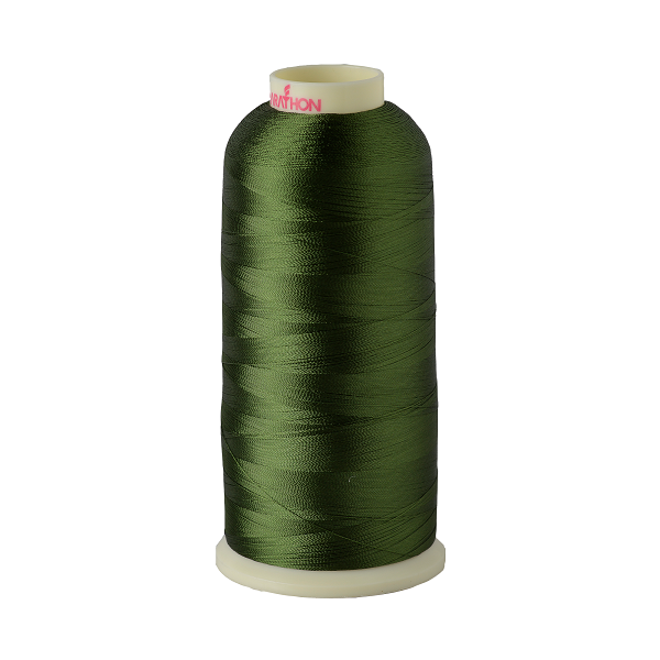 Viscose Rayon Thread 5000m-color:1173 (Vertiver Green)