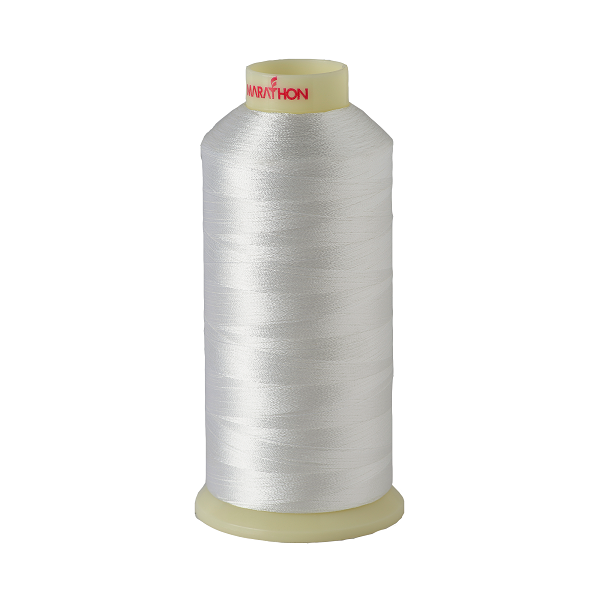 Viscose Rayon Thread 5000m-color:1179 (White White)