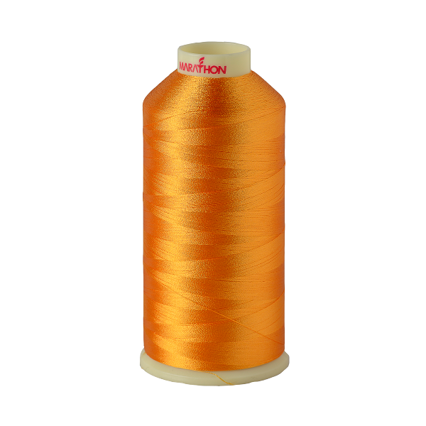 Viscose Rayon Thread 5000m-color:1189 (Strong Yellow)