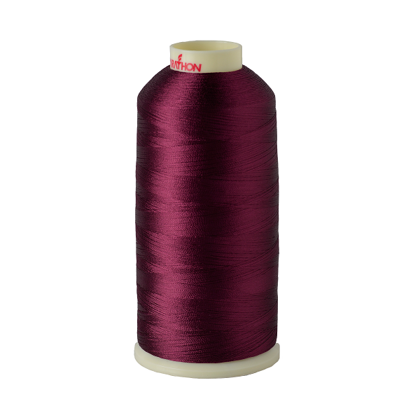Viscose Rayon Thread 5000m-color:1196 (Brushed Burgundy)