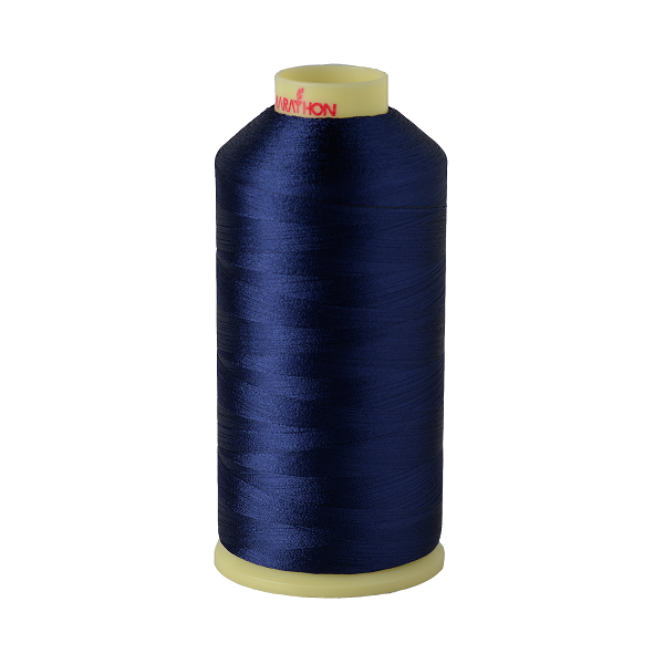 Viscose Rayon Thread 5000m-color:1204 (Navy Blue)