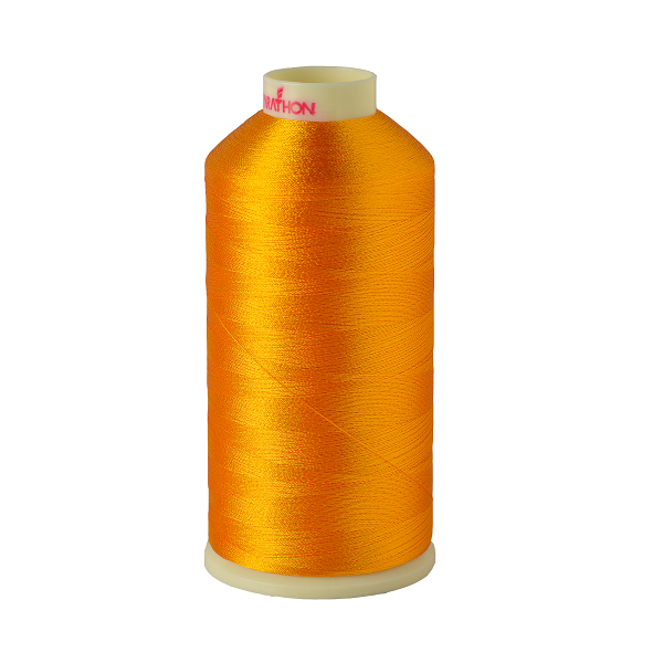 Viscose Rayon Thread 5000m-color:1219 (Yellow Gold)