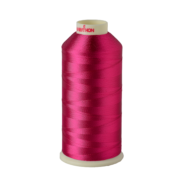 Viscose Rayon Thread 5000m-color:1232 (Crimson Pink)