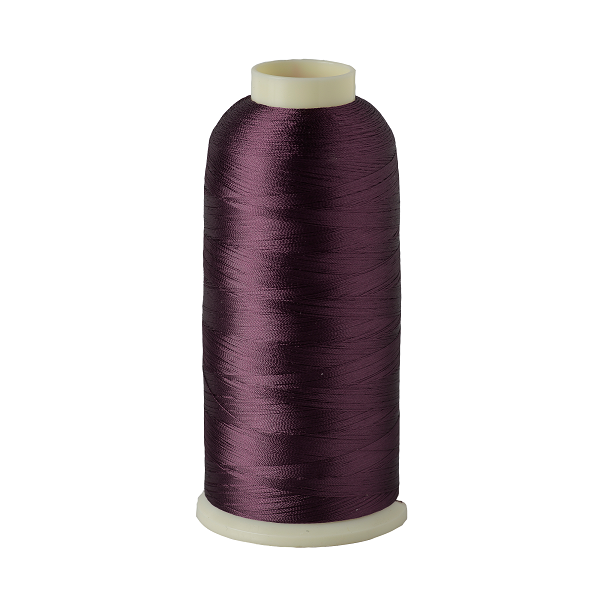 Viscose Rayon Thread 5000m-color:1241 (Dark Maroon)