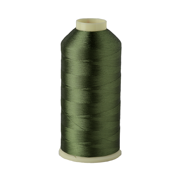 Viscose Rayon Thread 5000m-color:1294 (Khaki Green)
