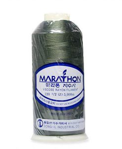 Viscose Rayon Thread 5000m-color:1297 (Hedge Green)