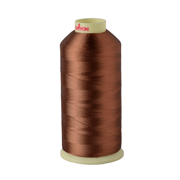 Marathon Viscose Rayon Thread 5000m-color:1307 (Dark Brown)