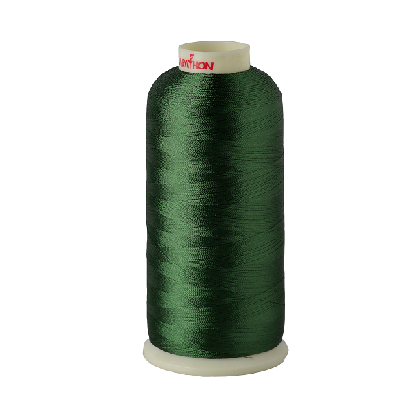 Marathon Viscose Rayon Thread 5000m-color:1344 (Dark Green)