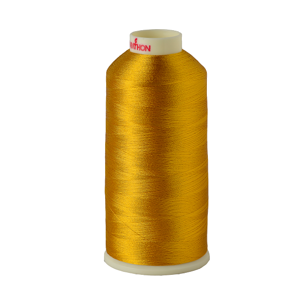 Marathon Viscose Rayon Thread 5000m-color:1404 (Pollen Gold)