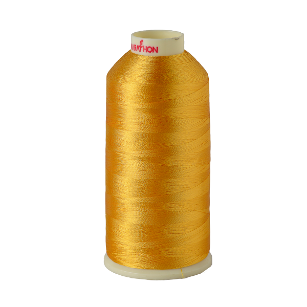 Marathon Viscose Rayon Thread 5000m-color:1405 (Star Gold)