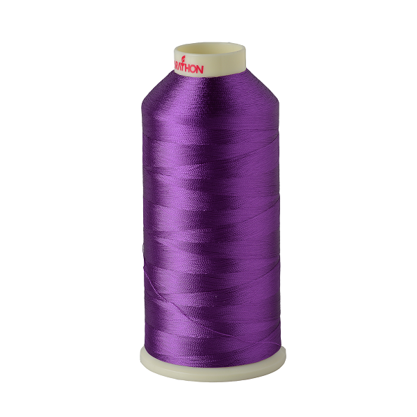 Marathon Viscose Rayon Thread 5000m-color:1410 (Dark Purple)