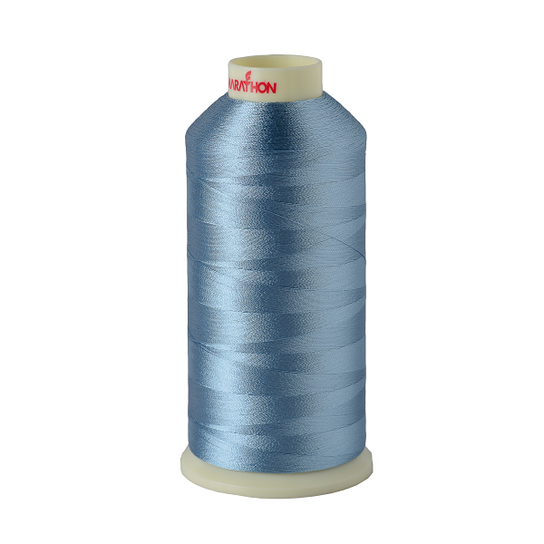 Marathon Viscose Rayon Thread 5000m-color:1411 (Sky Blue)