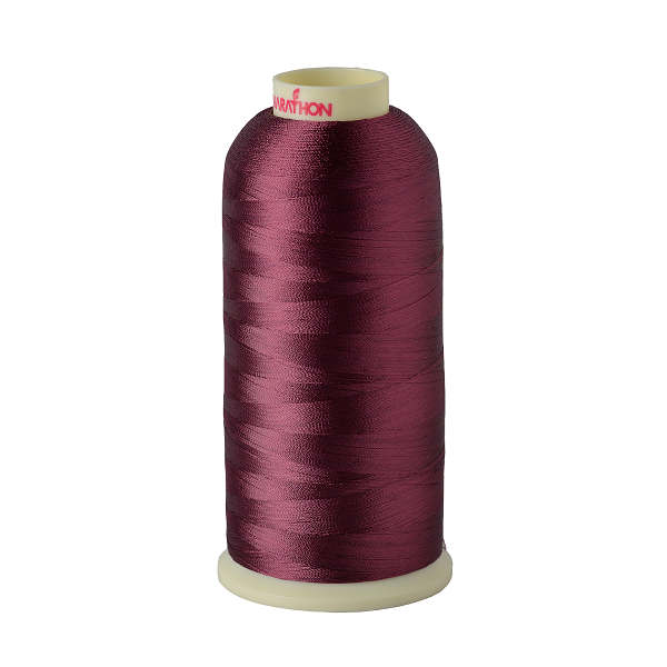 Marathon Viscose Rayon Thread 5000m-color:1429 (Brushed Burgundy)