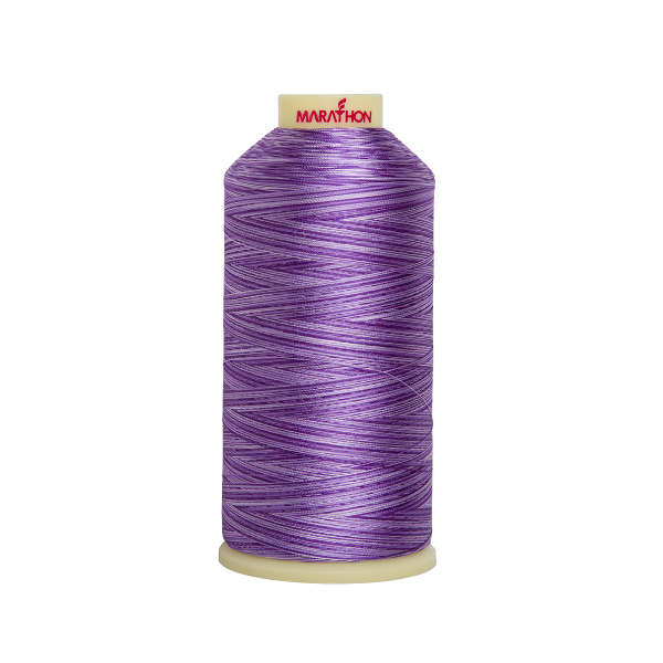 Variegated Rayon Thread 1000m-color:5510 (Purple)