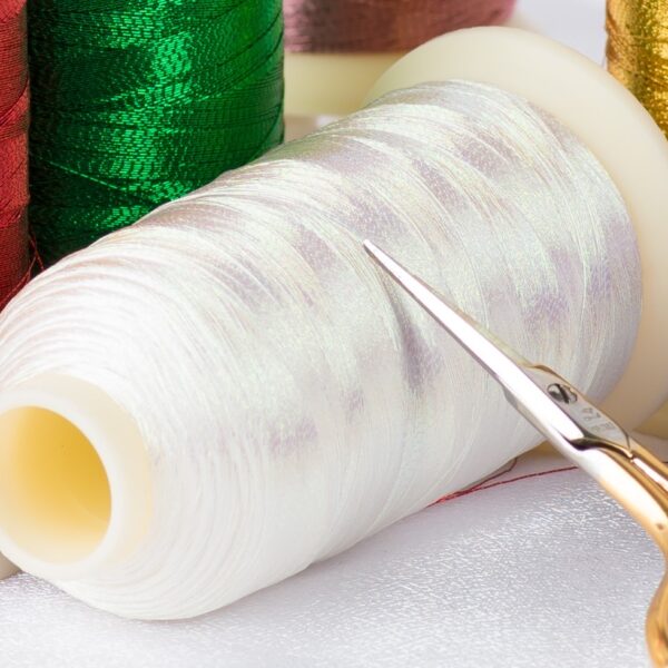 Metallic Embroidery Thread Violet - 4000m Cone