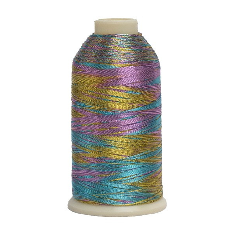 Metallic Thread 1000m-color:3404 (Pale Rainbow)